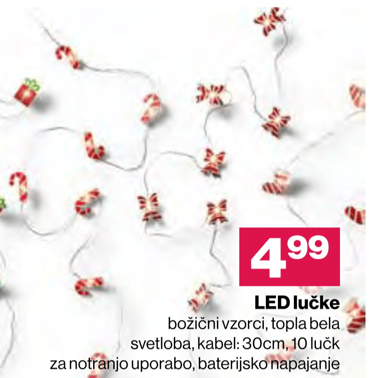 LED lučke - Akcija v trgovini Mercator