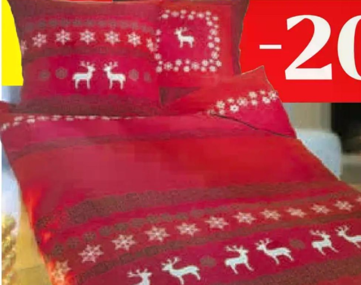 Posteljnina iz flanele kaeppel - Akcija v trgovini Rutar