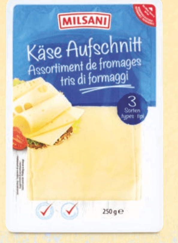 Milsani Sirov Narezek 250 g - Akcija v trgovini Hofer