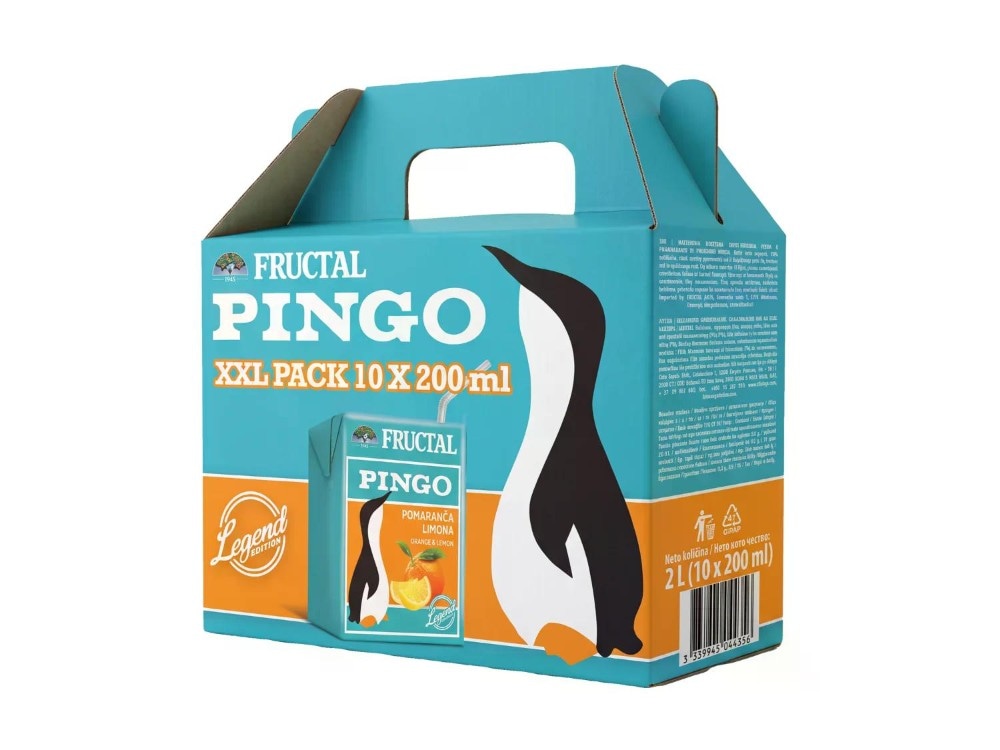 Fructal Pingo sok 10 x 200 ml Akcija v trgovini Lidl