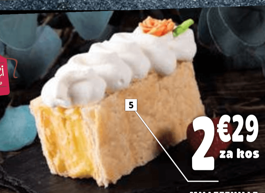 Millefeuille - Akcija v trgovini E.Leclerc