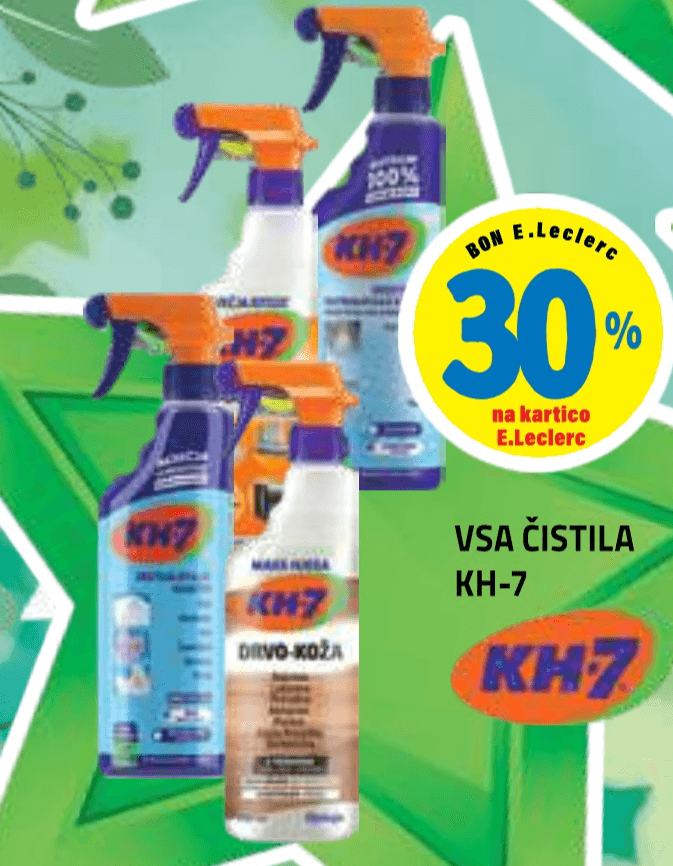 KH-7 Čistila - Akcija v trgovini E.Leclerc