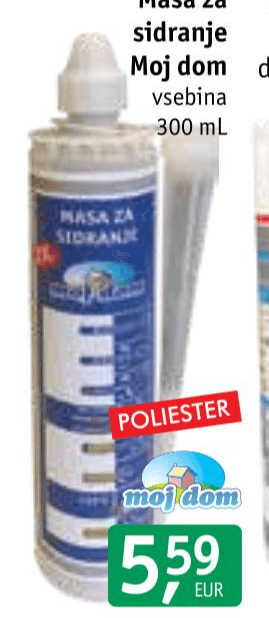 Masa za sidranje Moj dom 300 mL - Akcija v trgovini Jager