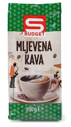 S-Budget Mleta kava 200 g - Akcija v trgovini Spar