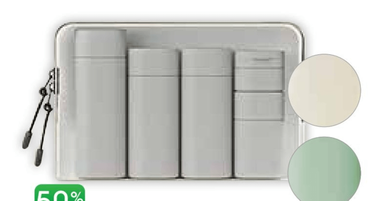 Vivi Potovalni set za kozmetiko 5/1 - Akcija v trgovini Tuš