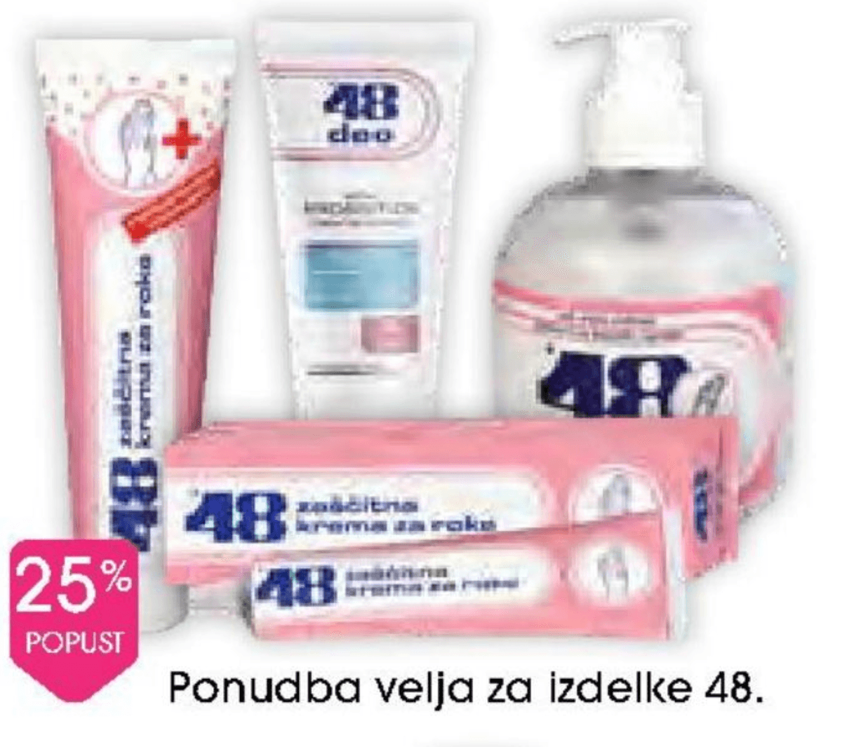 48 izdelki - Akcija v trgovini Tuš