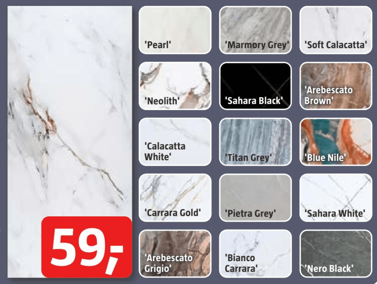 PVC stenska plošča - Akcija v trgovini Bauhaus