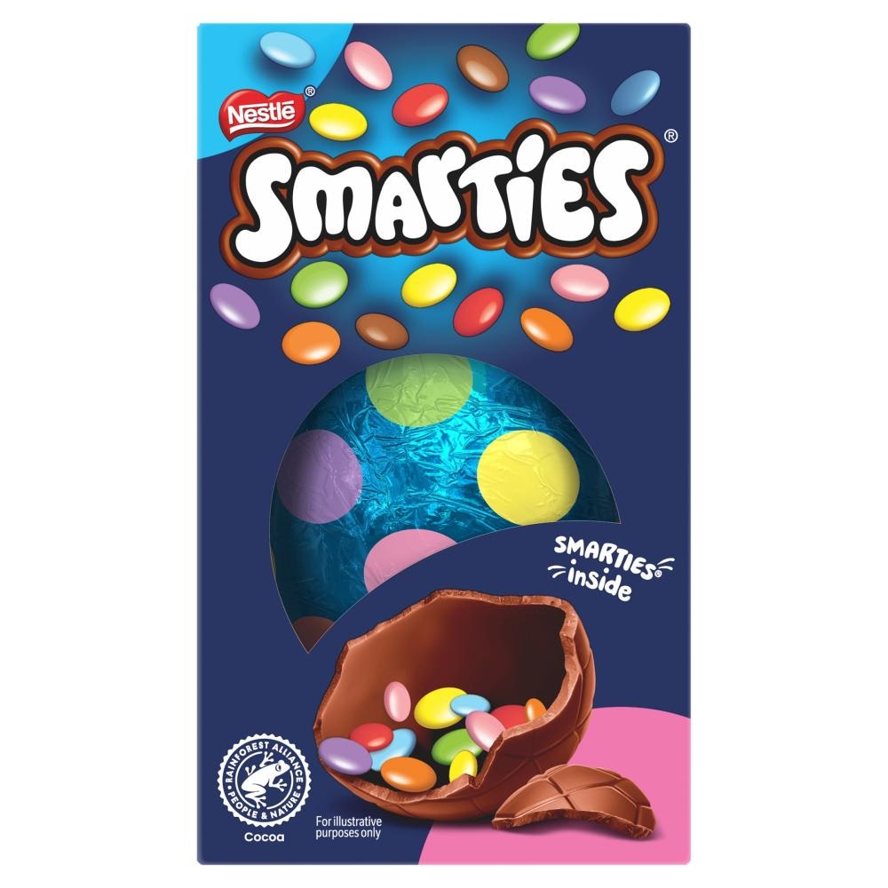 Čokoladno jajce Smarties 100 g - Akcija v trgovini Mercator