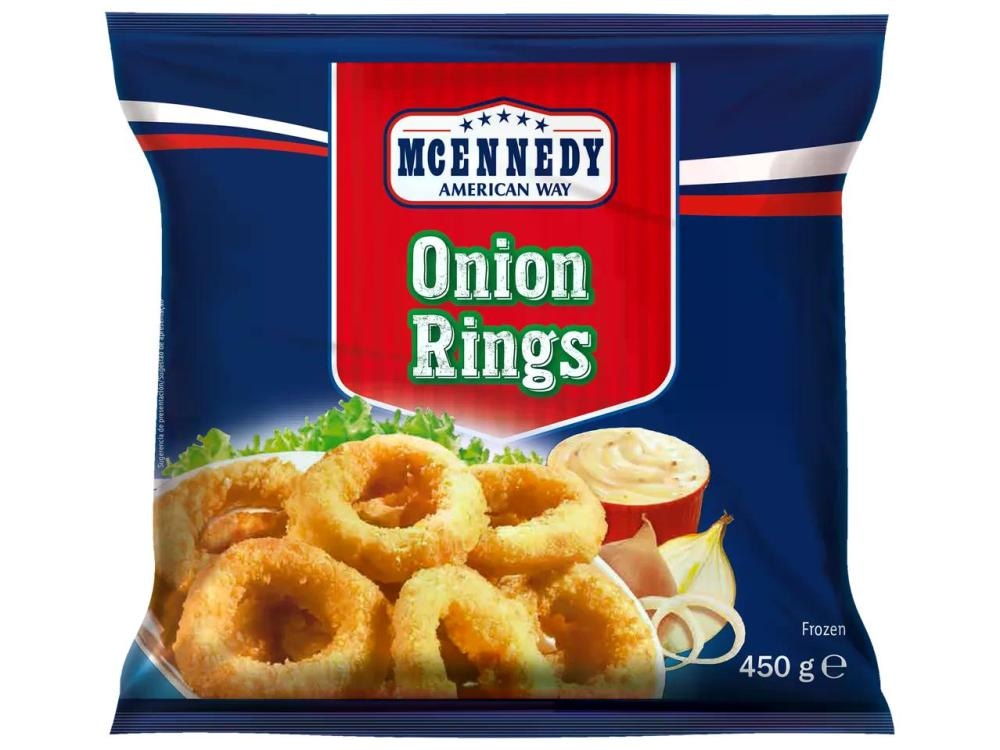 MCENNEDY Onion Rings 450 g - Akcija v trgovini Lidl