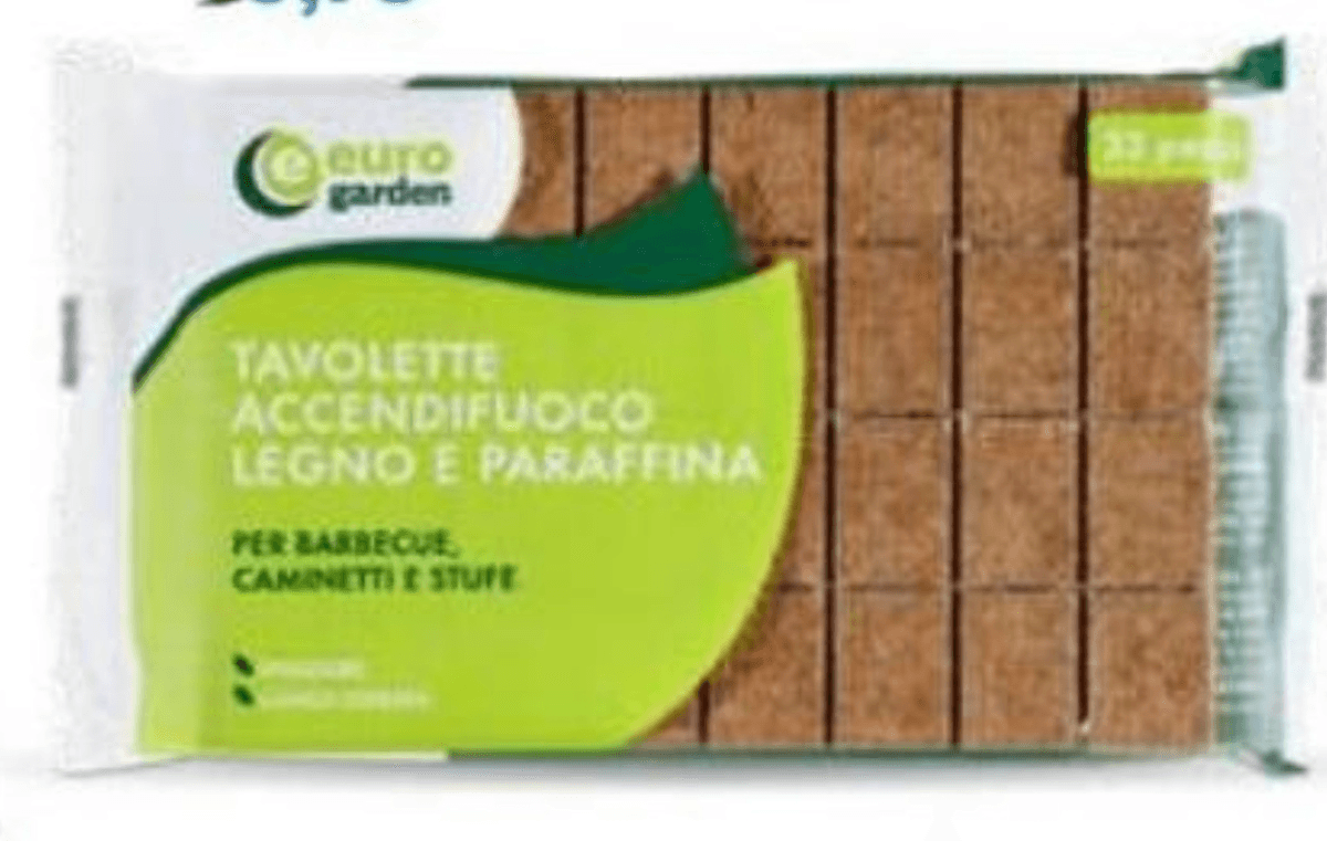 Vžigalne kocke 32 kosov Euro Garden - Akcija v trgovini Eurospin