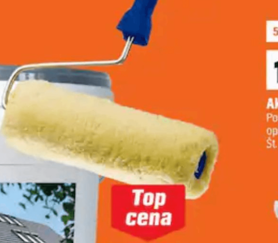 Fasadni valjček LUX-TOOLS - Akcija v trgovini Obi