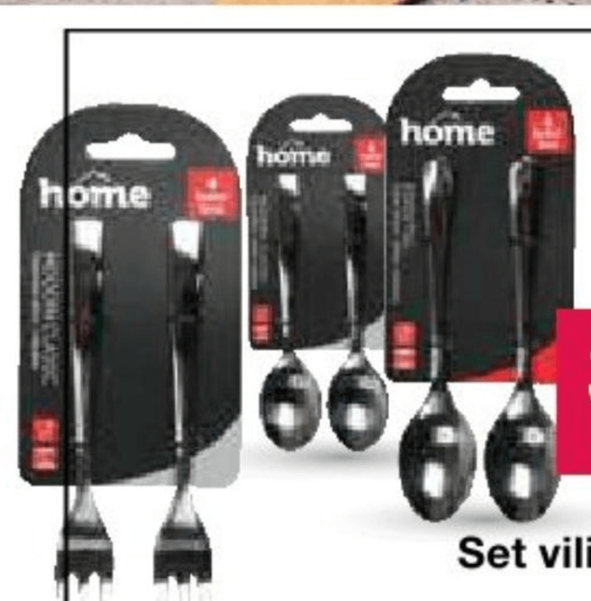 Set vilic ali žlic 3/1 HOME - Akcija v trgovini Mercator