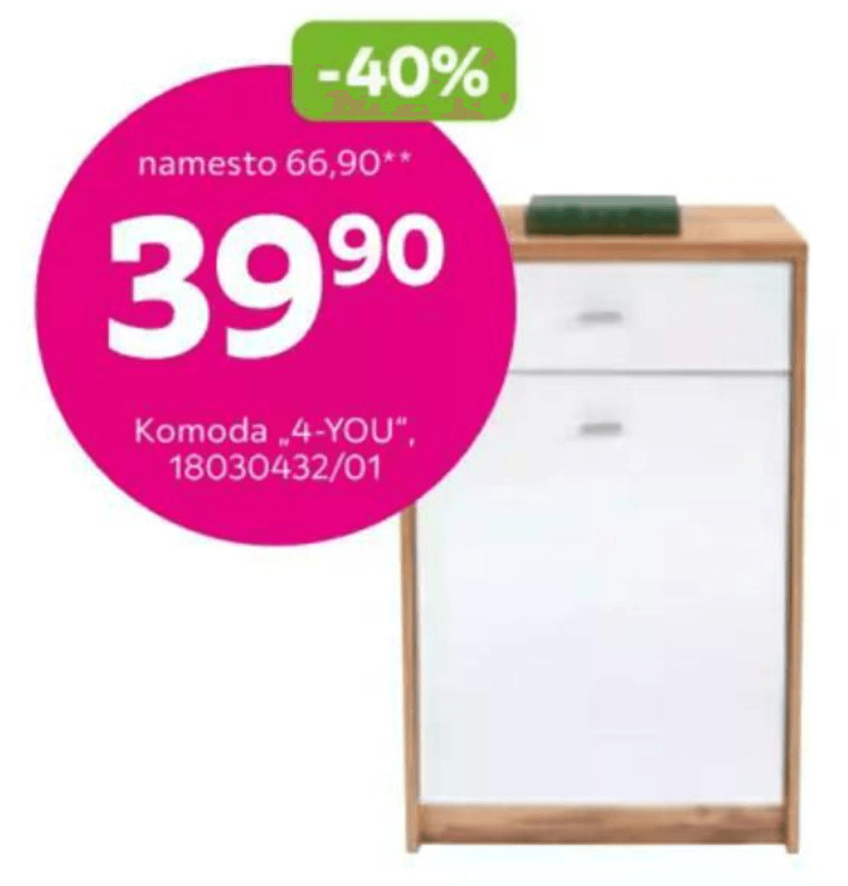 Komoda 4-YOU - Akcija v trgovini Mömax