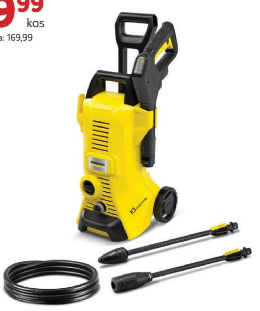 Visokotlačni čistilnik Karcher K 3 Power Control - Akcija v trgovini Merkur