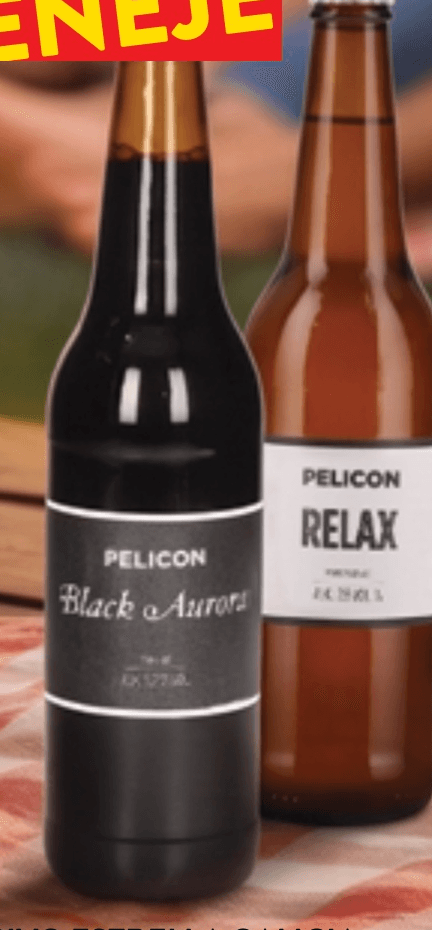 PIVO PELICON 0,5 l - Akcija v trgovini Spar