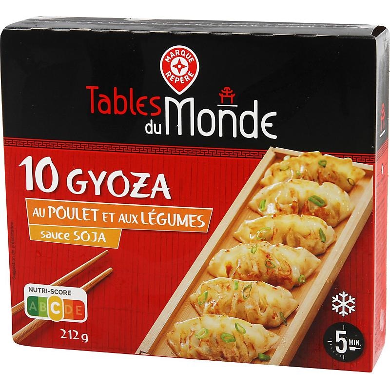 Japonski ravioli Gyoza Tables du Monde 212 g - Akcija v trgovini E.Leclerc