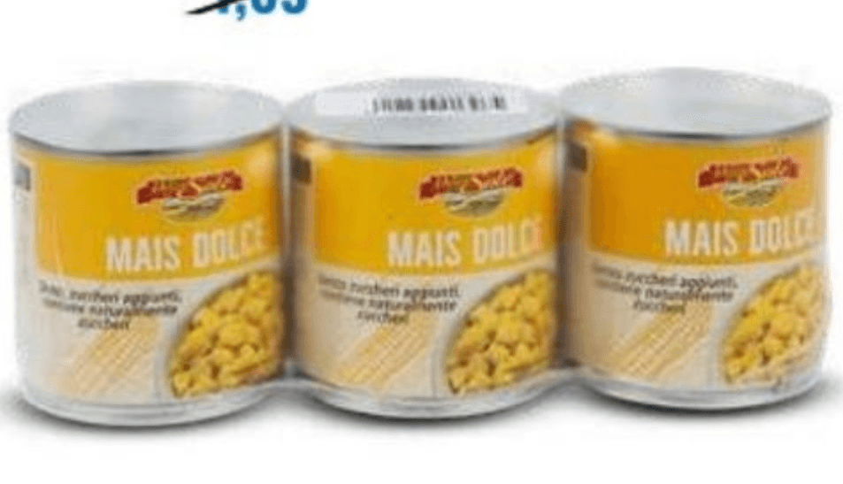 Sladka koruza 3 x 150 g Delizie del Sole - Akcija v trgovini Eurospin