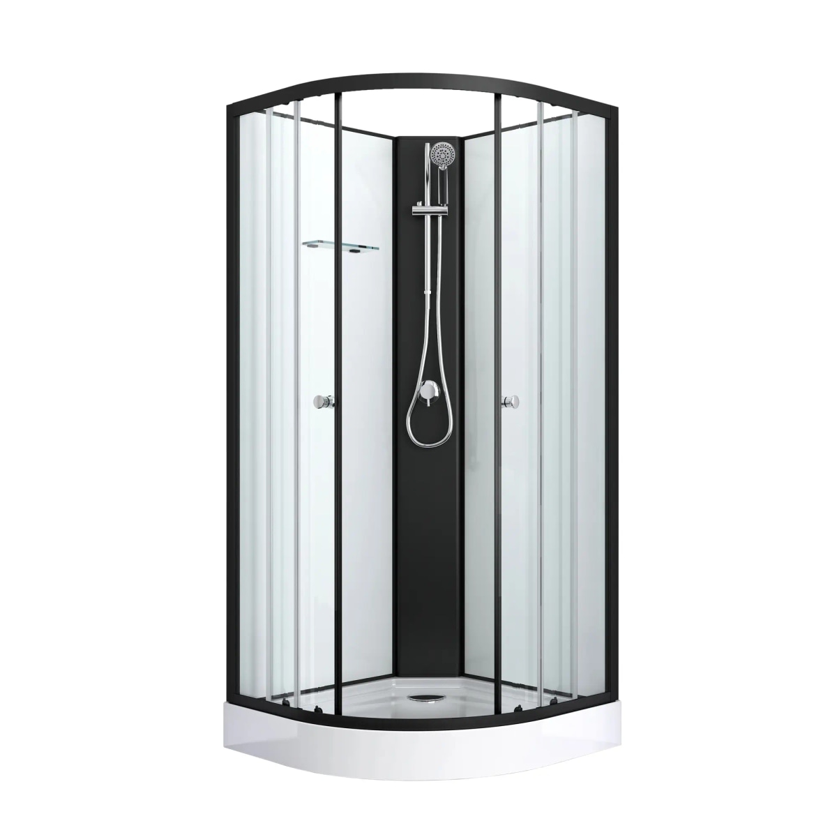 Kabina za prhanje BALATON 90 x 90 x 203 cm SANO TECHNIK - Akcija v trgovini Pevex