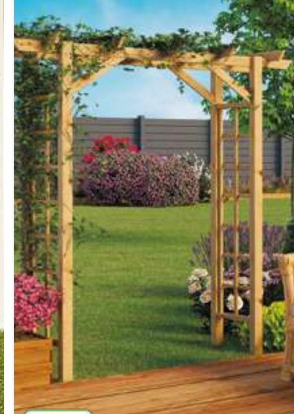 Opornik za rože - Akcija v trgovini E.Leclerc