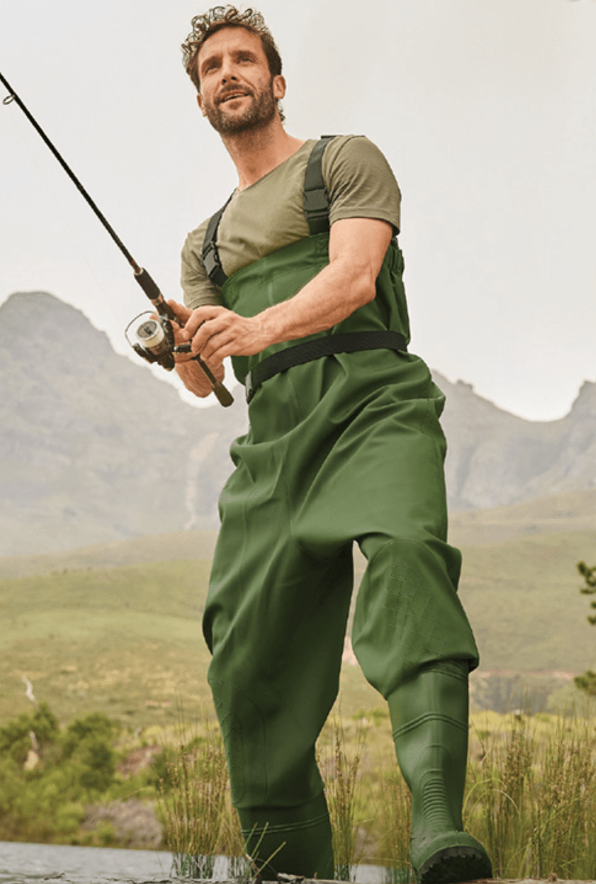 Crivit Moške ribiške hlače z oprsnikom - Akcija v trgovini Lidl