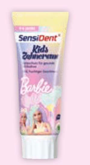 SensiDent zobna krema Kids Barbie 75 ml - Akcija v trgovini Mueller