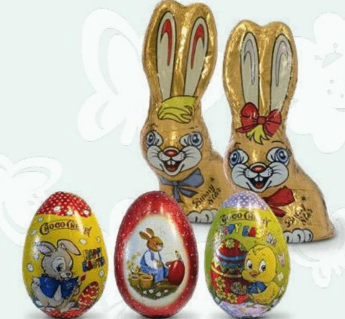 Čokoladni zajček/Čokoladno jajce 80 g - Akcija v trgovini Eurospin