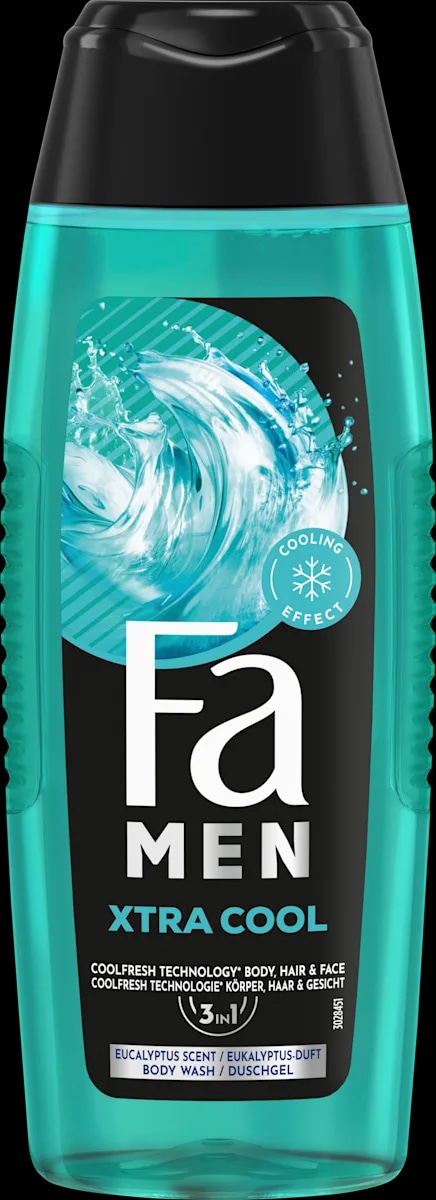Fa Men Xtra Cool gel za prhanje 250 ml Akcija v trgovini Dm
