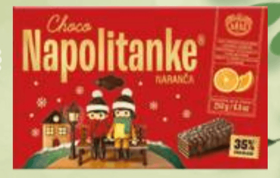 Čokoladne napolitanke Kraš 250 g - Akcija v trgovini E.Leclerc