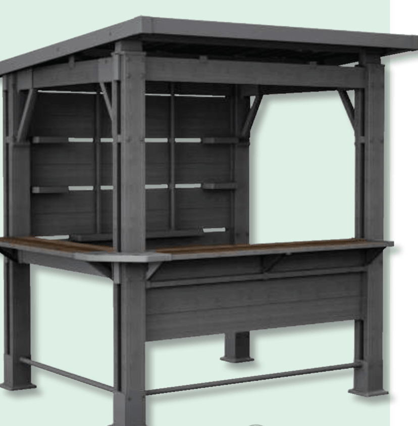 Paviljon 'Bar Gazebo' - Akcija v trgovini Bauhaus