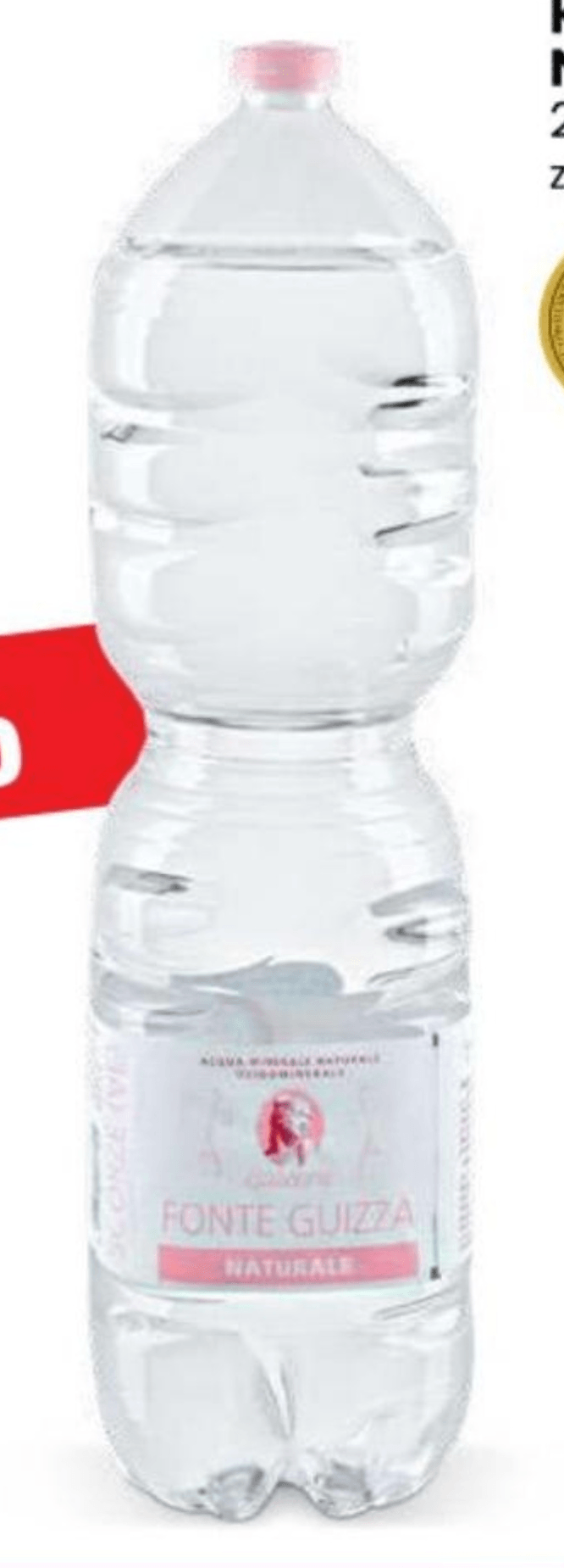 Fonte Guizza Naravna negazirana voda 2 l - Akcija u trgovini Eurospin