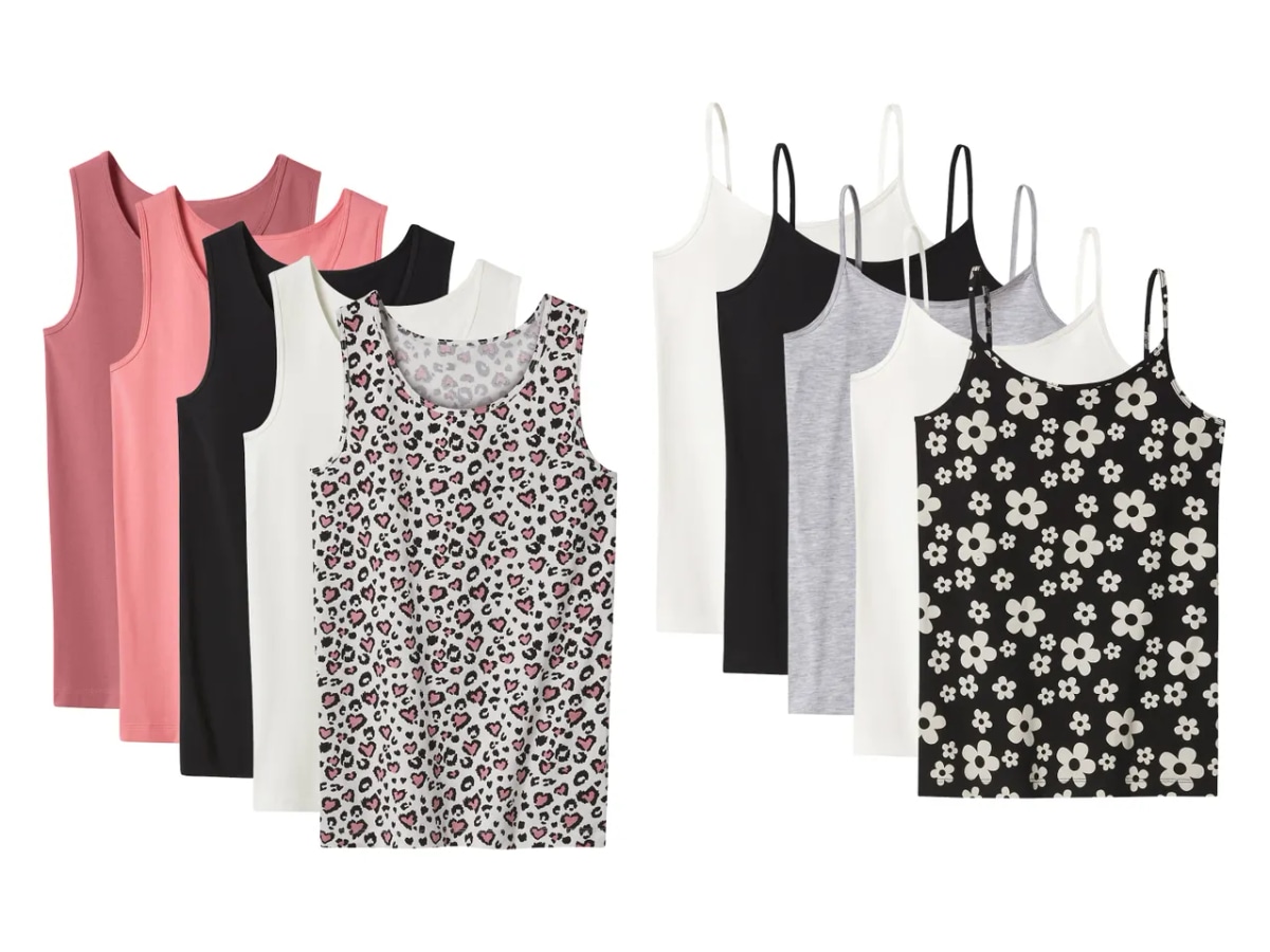 Esmara Otroška spodnja majica 5 kosov - Akcija v trgovini Lidl