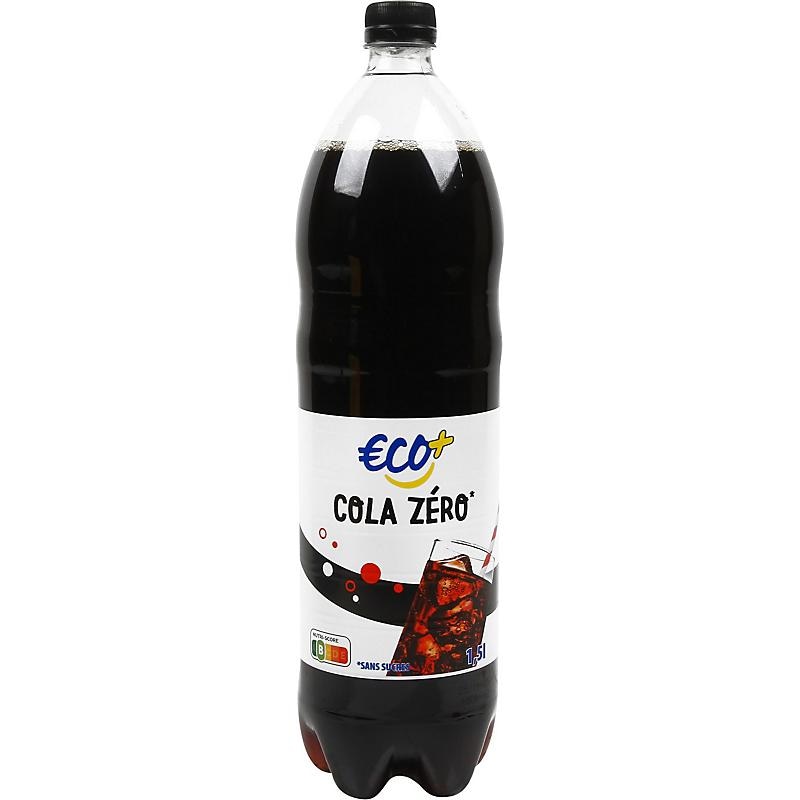 Cola ali Cola Zero 1.5 l ECO+ - Akcija v trgovini E.Leclerc