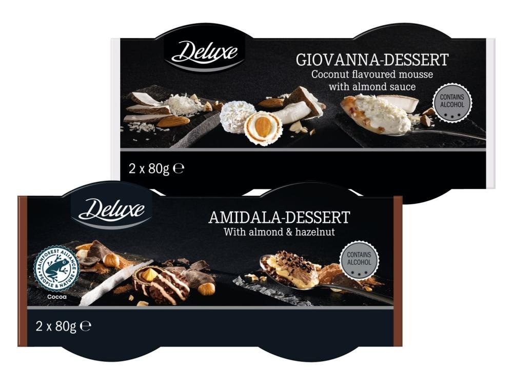 Deluxe Desert v kozarčku 2 x 80g - Akcija v trgovini Lidl