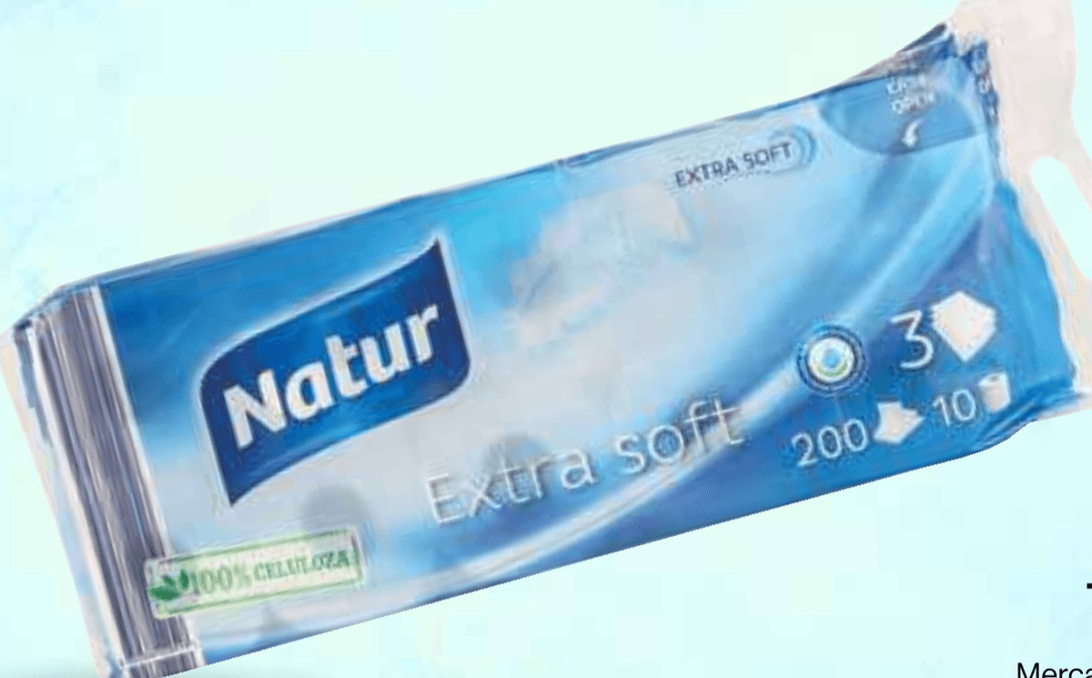 Toaletni papir Natur 10/1 - Akcija v trgovini Mercator