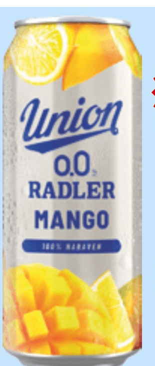 Radler Mango 0,5 l Union - Akcija v trgovini Spar