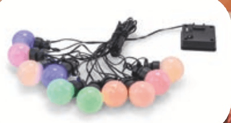 Svetlobna veriga BELAVI - Akcija v trgovini Hofer