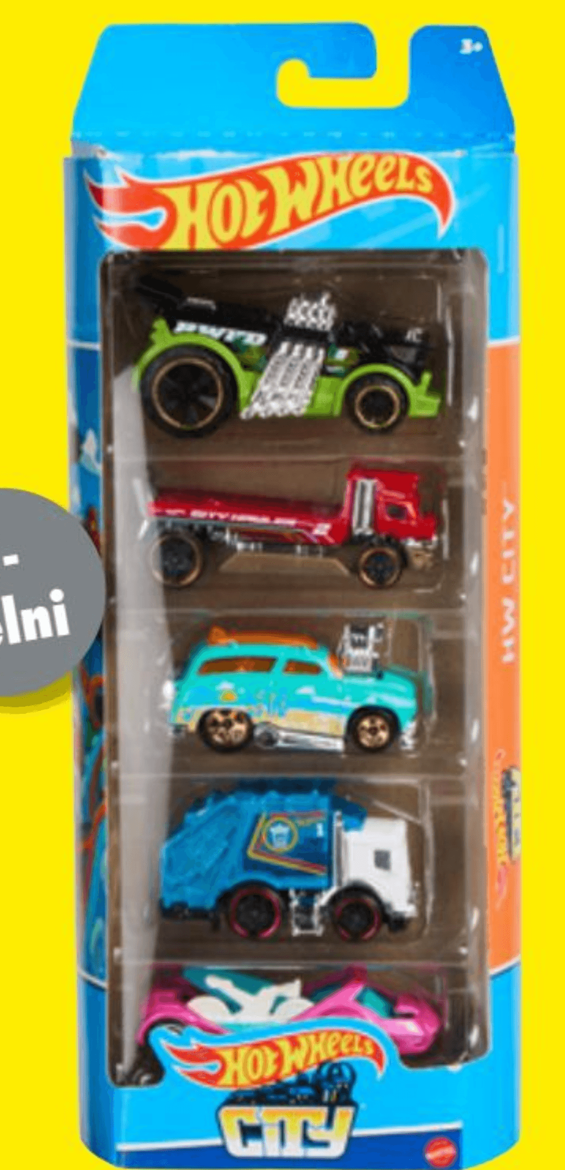 Hot Wheels 5-delni - Akcija v trgovini Tedi