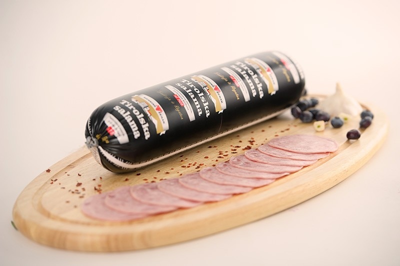 Tirolska salama Maxi 1 kg - Akcija v trgovini Spar