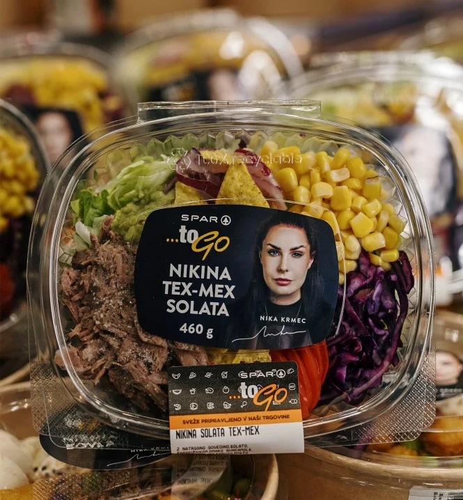 Nikina solata Tex-Mex 460 g SPAR to go - Akcija v trgovini Spar