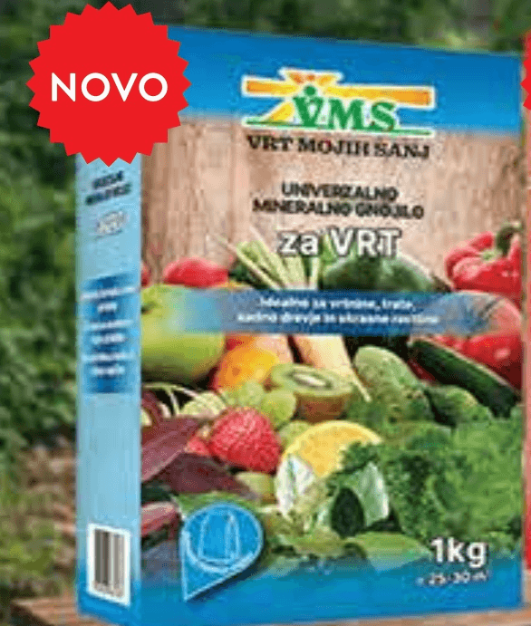 Gnojilo za zelenjavni vrt 1 kg VMS - Akcija v trgovini Spar