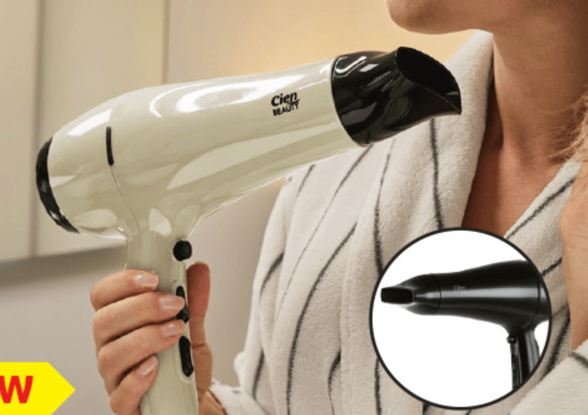 CIEN BEAUTY Ionski sušilnik za lase - Akcija u trgovini Lidl
