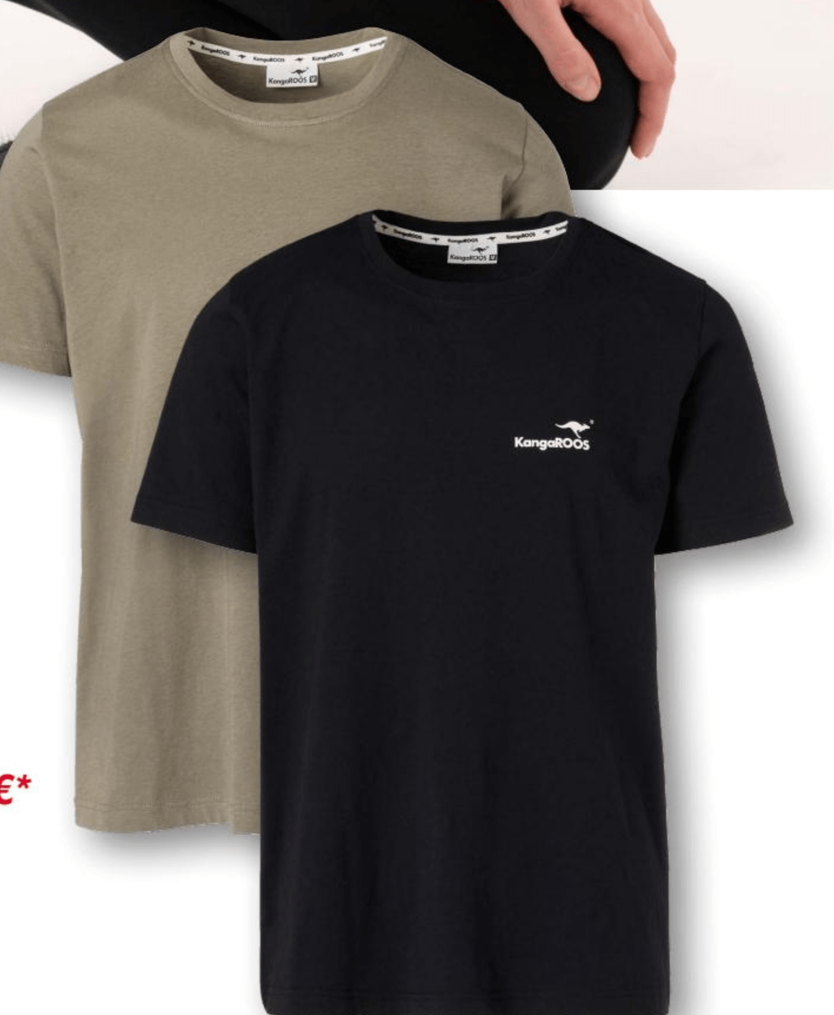 KangaROOS Moška majica kratek rokav - Akcija v trgovini Kik