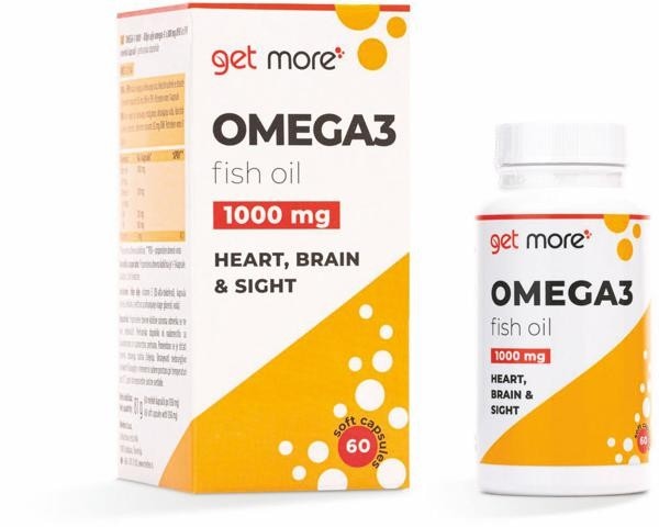 Get More Omega 3 1000 60 kapsul - Akcija v trgovini Mercator