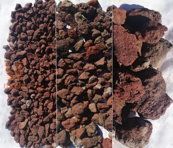 Vulkanski pesek Lapillo Vulcanico 25 kg Tuscany Vulcan - Akcija v trgovini Jager