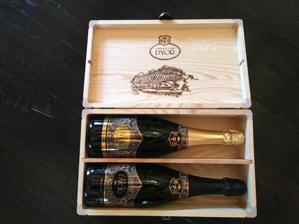 Dvorska penina Renski rizling "Posestvo Dvor" 0,75 l - Akcija v trgovini E.Leclerc