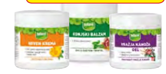 Naturel kreme - Akcija v trgovini Jager