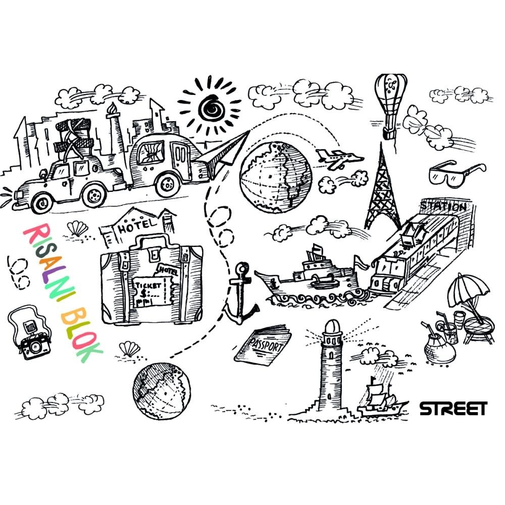 Street Risalni blok Creative 30-listni Akcija v trgovini E.Leclerc