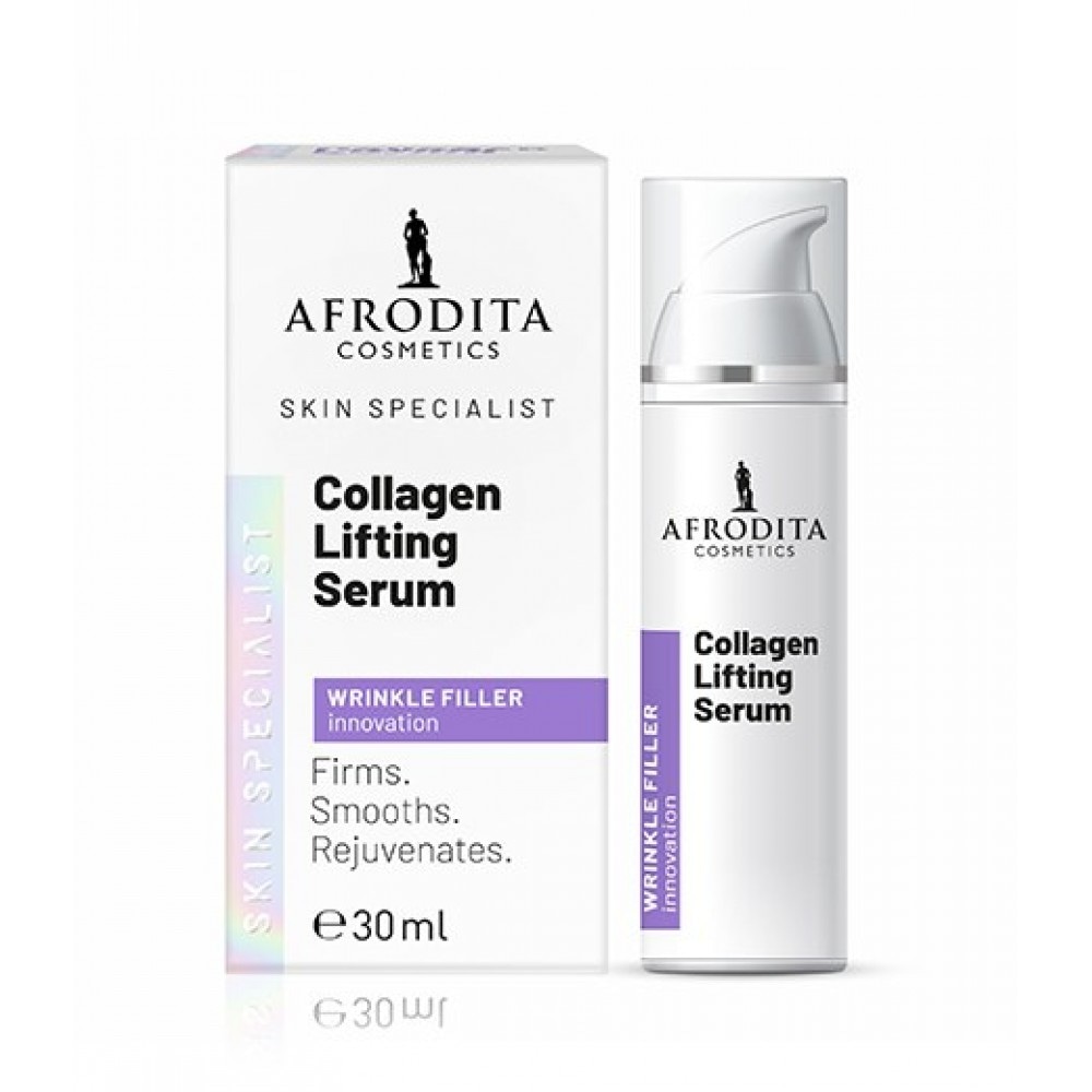AFRODITA COSMETICS Skin Specialist Collagen Lifting serum za zmanjšanje videza gub 30 ml - Akcija v trgovini Dm