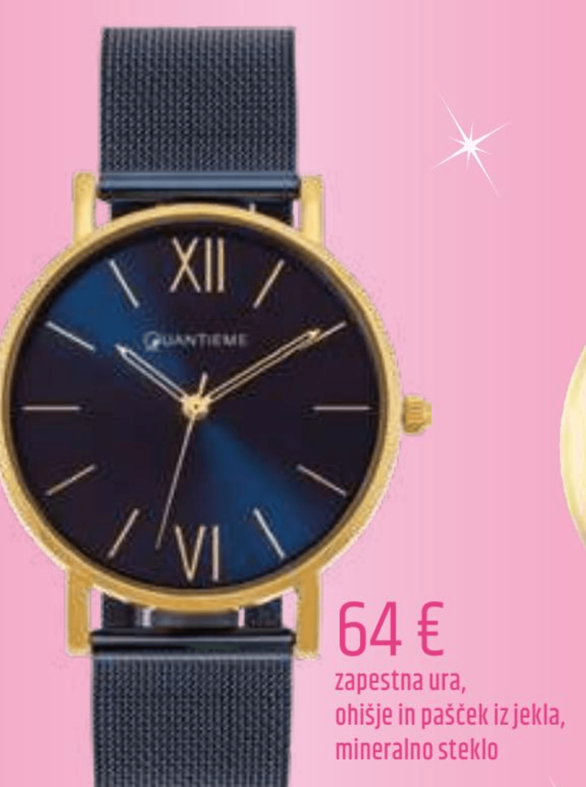 Quantième zapestna ura - Akcija v trgovini E.Leclerc