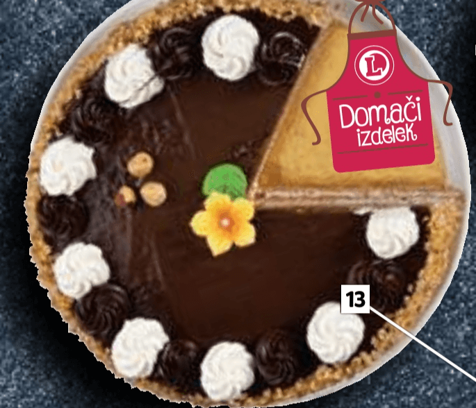 Nugat torta 14-16 kosov - Akcija v trgovini E.Leclerc